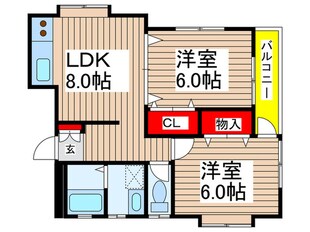 カ－サＴＩＫＩ鬼越の物件間取画像